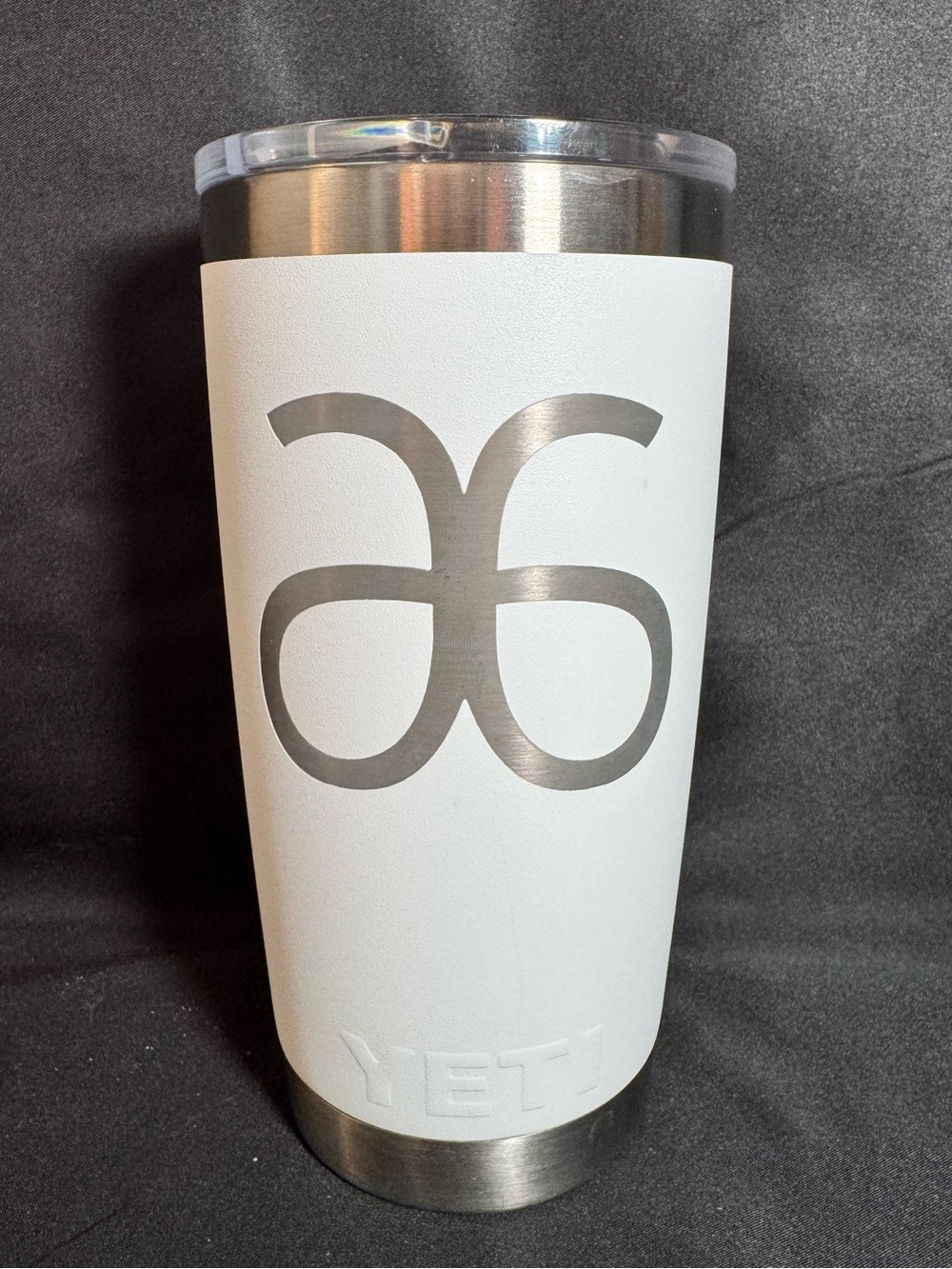 Yeti / Arbonne White Rambler 20oz Tumbler With Magslider Lid